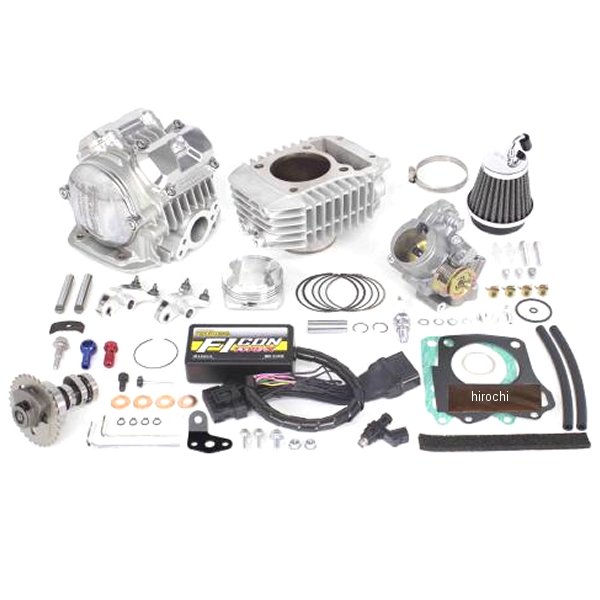 スーパーヘッド 4V+R 5軸ポート加工 コンボ ボアアップキット 181cc 18年以降 モンキー125