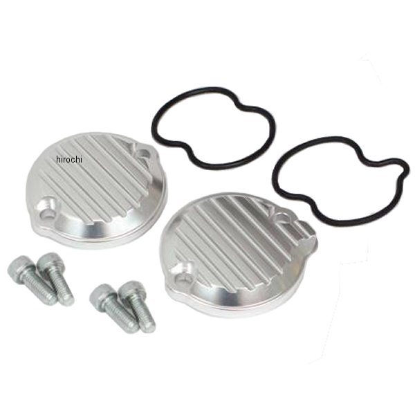 タペットカバーセット GROM、MONKEY125 アルミ削り出し シルバー