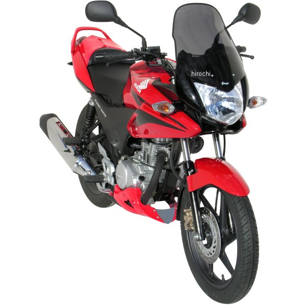ハイプロテクション ウインドスクリーン 44cm 09年-14年 CBF125 レッド