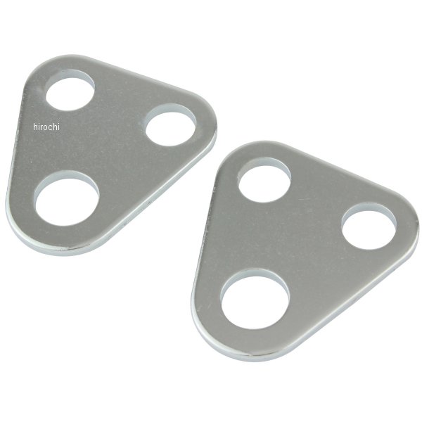 ポッシュ POSH ウインカーステーベース SR500、SR400 メッキ 2枚入り