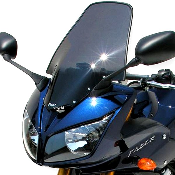 ハイプロテクション ウインドスクリーン 06年-15年 FZ1 Fazer ダークブラック