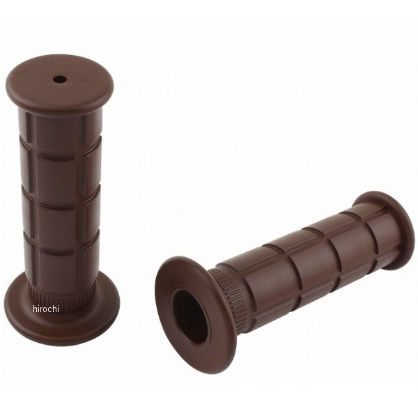 ユニバーサル クロスカットグリップ 非貫通タイプ 左右セット 茶