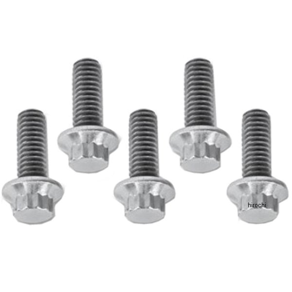 Bolt Set Fr Sngl Disc 84&Up Hd S/S 12 Point 5 Pc.
