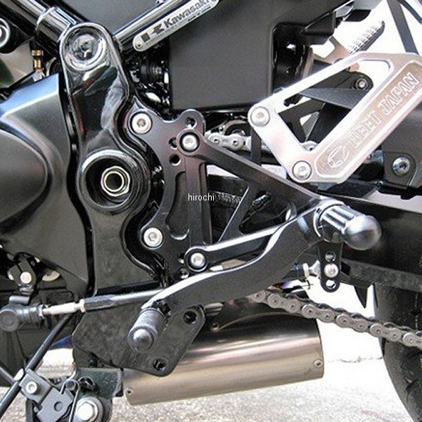 バックステップ 18年-19年 Z900RS 黒/ハイパーバンク シルバー