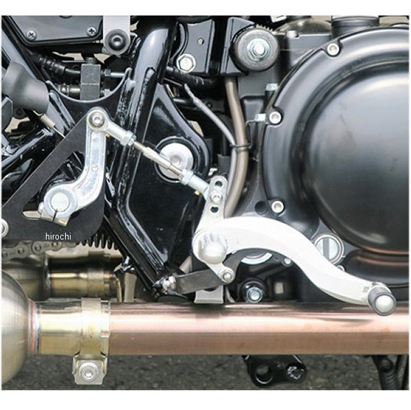 バックステップ 固定式 19年以降 W800 ハイパーバンク シルバー