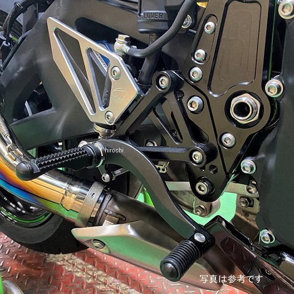 バックステップ 固定式 Z H2 シルバー ハイパーバンク