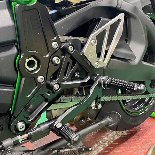 バックステップ 固定式 Z H2 黒 ハイパーバンク