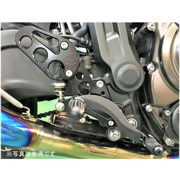 バックステップ 固定式 XSR700 ハイパーバンク シルバー