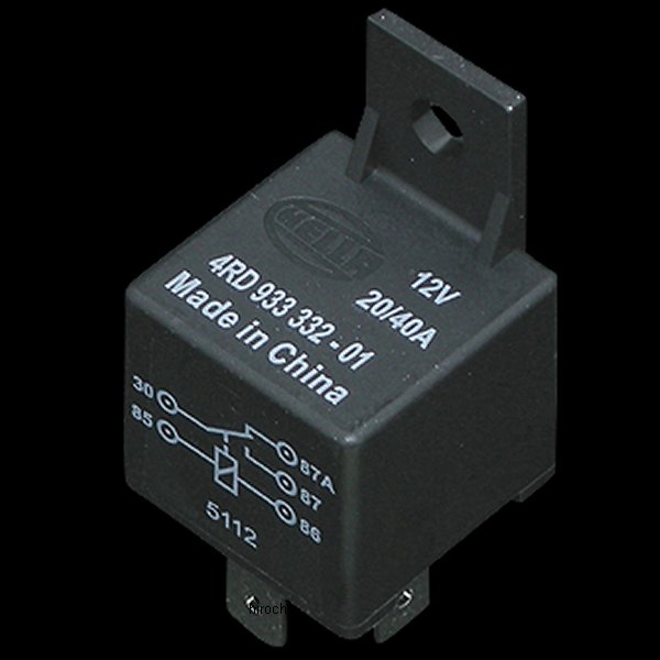 スターターリレー 黒 80年-92年 XL