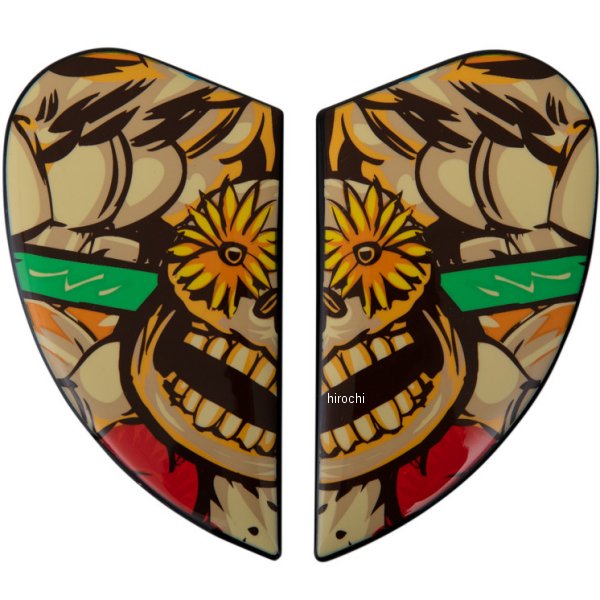 サイドプレート AIRMADA LOSMUERTOS 赤