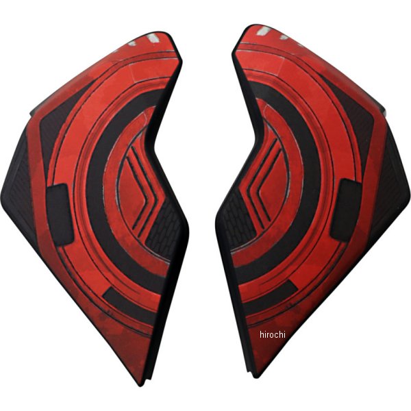 サイドプレート AIRFLITE BLACKCHAIN 赤