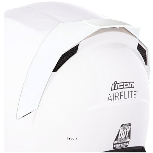 AIRFLITE用 リアスポイラー RUBATONE マット 白