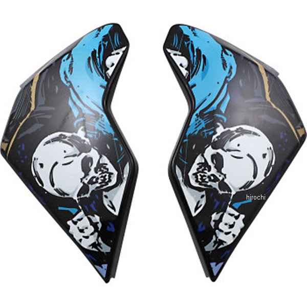 サイドプレート AIRFLITE 4HORSEMEN 青