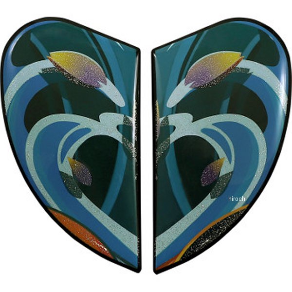 サイドプレート AIRFRAME PRO KOI 青