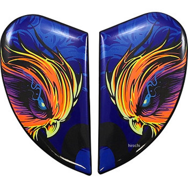 サイドプレート AIRFORM WARDEN 青