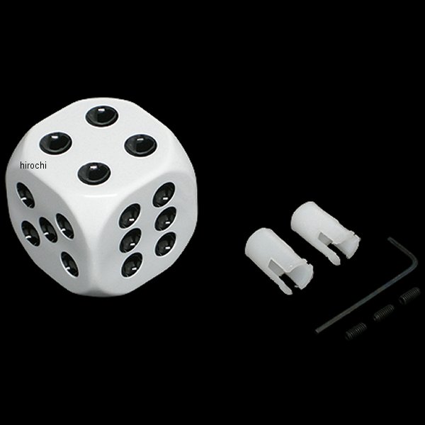 ダイスシフトノブ 白