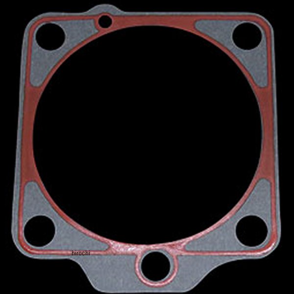フロントシリンダベースガスケット シリコンビーデッド 48年-63年 パンヘッド