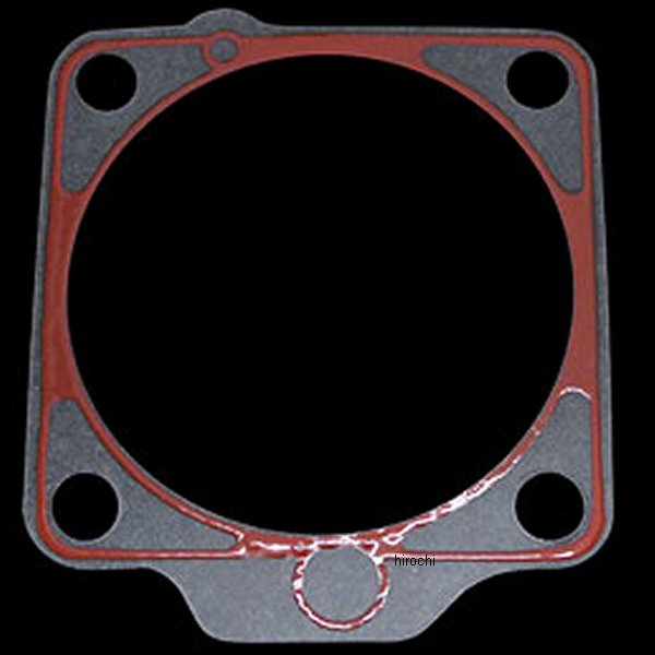 フロントシリンダベースガスケット シリコンビーデッド 64年-65年 パンヘッド