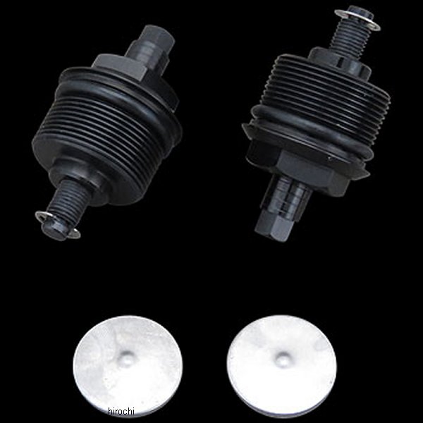 フロントフォーク イニシャルアジャスター 39mm用 アルマイトブラック 87年-94年 FXR