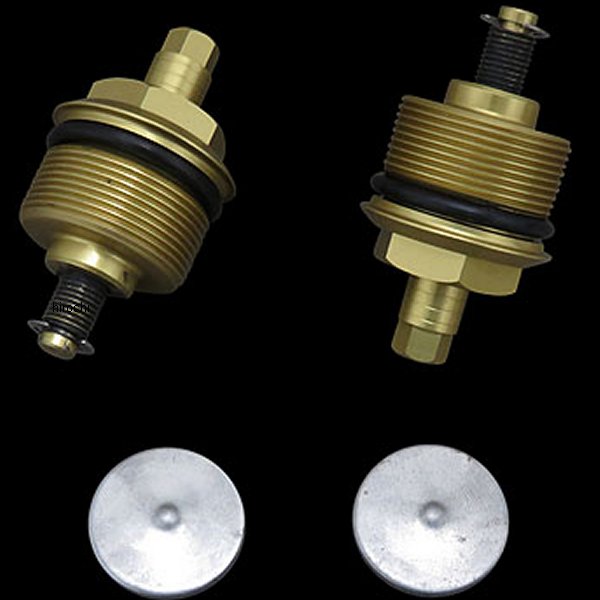 フロントフォーク イニシャルアジャスター 39mm用 ゴールドアルマイト 87年-94年 FXR