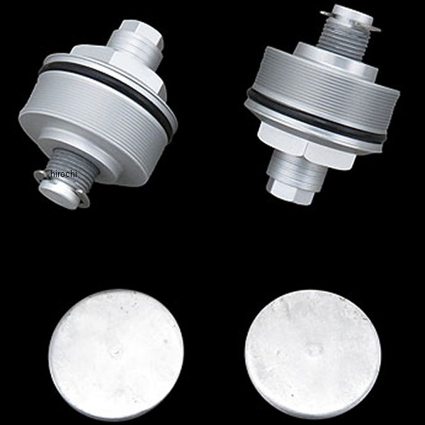 フロントフォーク イニシャルアジャスター 49mm用 アルミ素地 06年以降 FXD/FXDWG