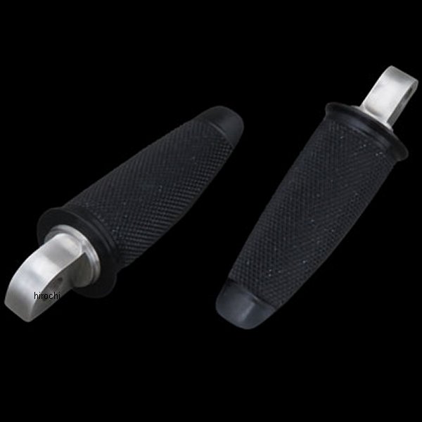 スピードフットペグセット アルマイトブラック