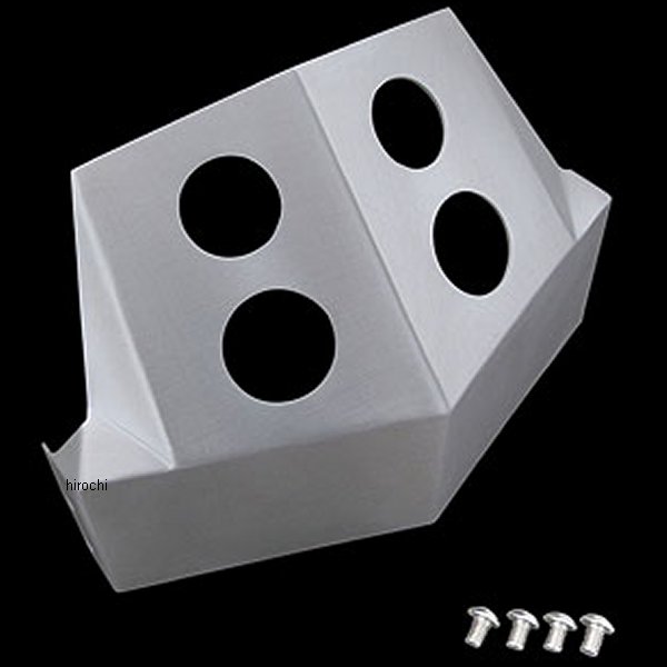 スキッドプレート アルミ素地ヘアライン 06年以降 6速ダイナ