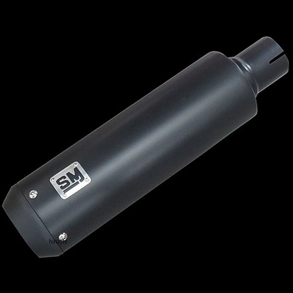 HDストリート750/500用 スリップオンマフラー 黒