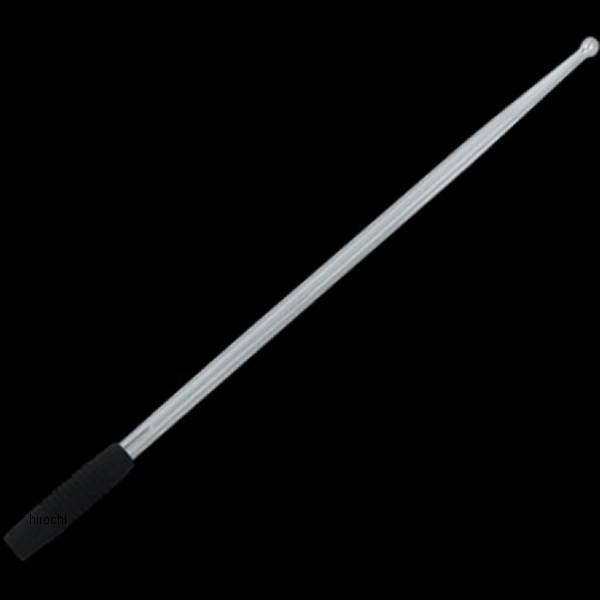 ビレットアンテナ ROUND/GROOVED クローム