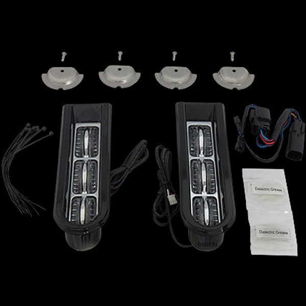 ブラックLED サドルバックサポート 14年以降 ツーリング