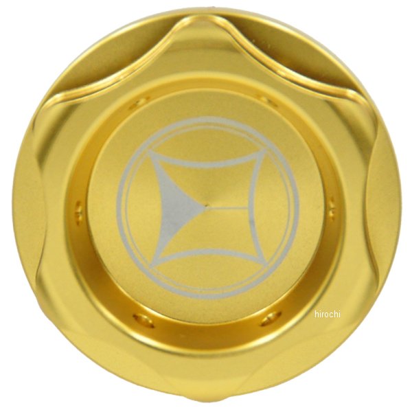 オイルフィルターキャップ M20XP2.5 クラウンタイプ ゴールド