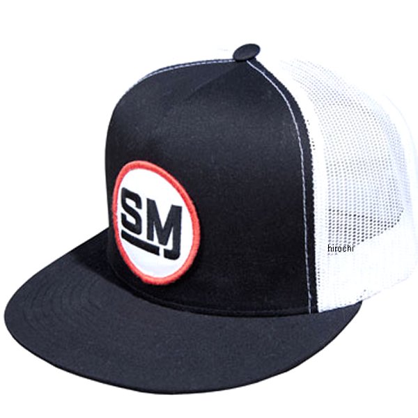 オリジナルメッシュキャップ アイアンサークル 黒/白