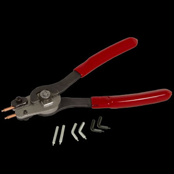 スナップリングプライヤー 穴、軸兼用 スモールサイズ