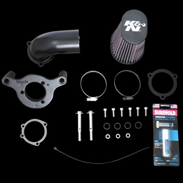 エアーチャージャー スムース 01年-17年 ツインカム 黒