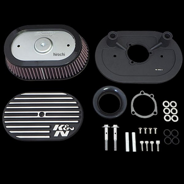 エアクリーナーキット サイドドラフト 01年-17年 ツインカム 黒