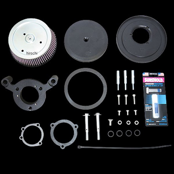 【セール特価】 エアクリーナーキット ハマー 08年-16年 ツアラー 黒