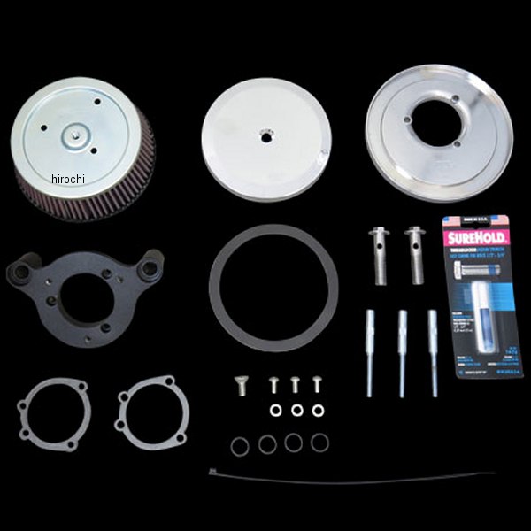 エアクリーナーキット ハマー 15年-17年 XL クローム