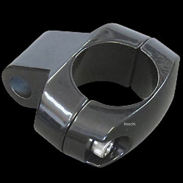 オイルクーラー LEDランプ用ハンドルバークランプ マットブラック