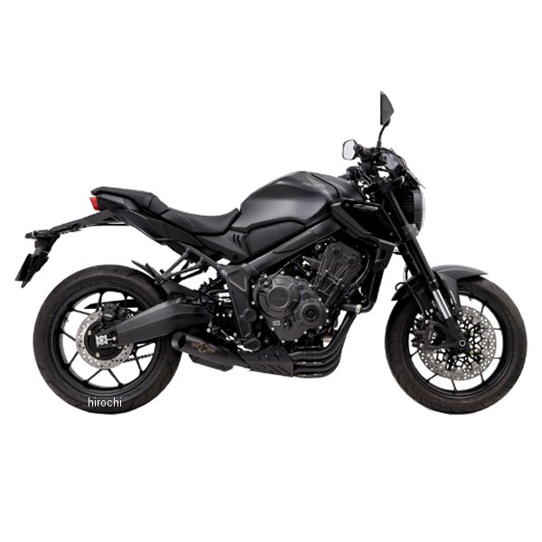 フルエキゾースト CROSS SHORT 23年 CB650R、CBR650R 政府認証 黒