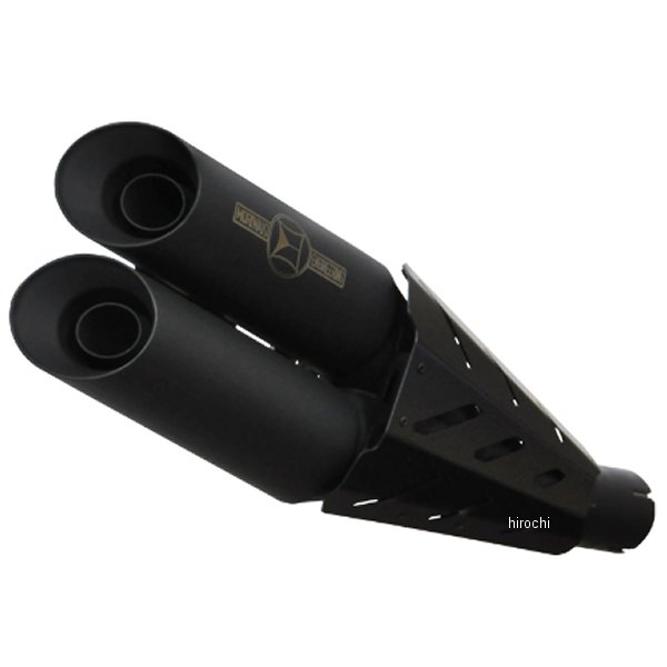 スリップオンマフラー CROSS-SHORT クロスショート TWIN 18年- CB1000R 黒