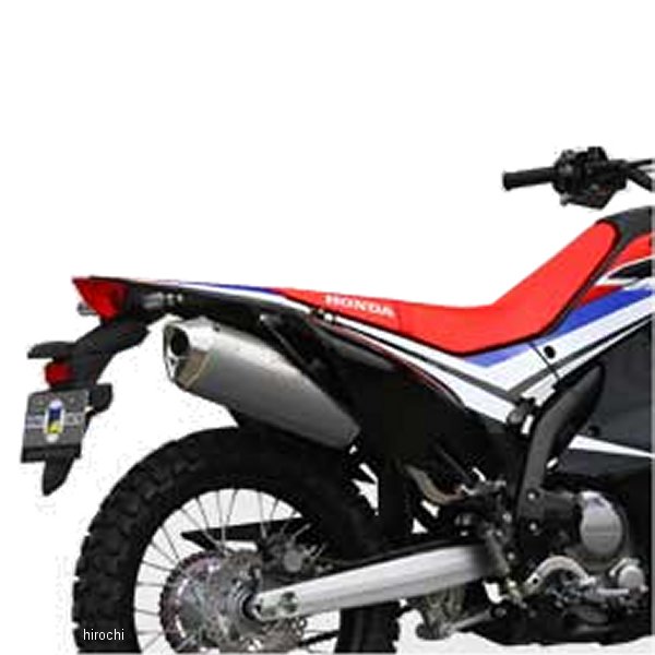 スリップオンマフラー 17年-20年 CRF250L、M、Rally ホワイトチタニウム