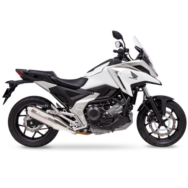 MX スリップオン エキゾースト マフラー 21年- NC750X ホワイトチタン