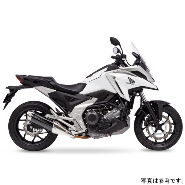 MX スリップオン エキゾースト マフラー 21年- NC750X 黒