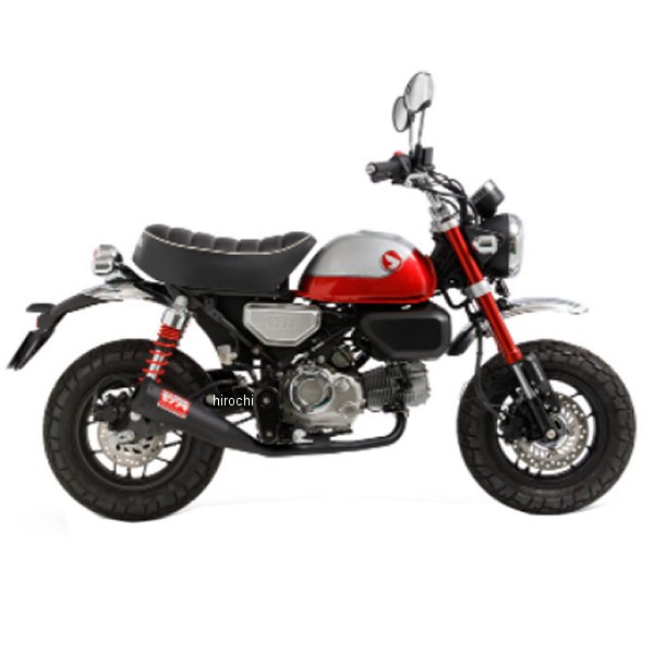 MEGAPHONE フルエキゾースト 22年以降 MONKEY125 黒