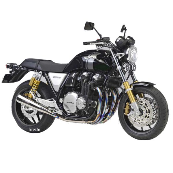 フルエキゾースト MEGAPHONE 2本出し 17年以降 CB1100EX、RS チタニウム