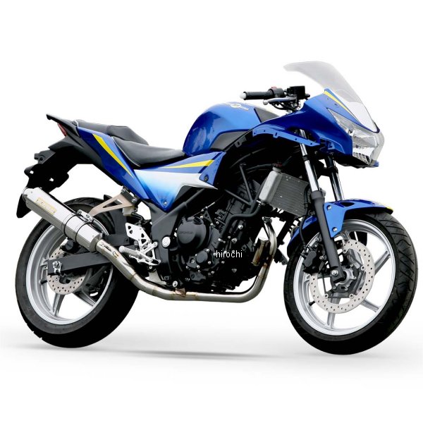 スリップオンマフラー ZERO RACING 11年-13年 CBR250R ステンレス