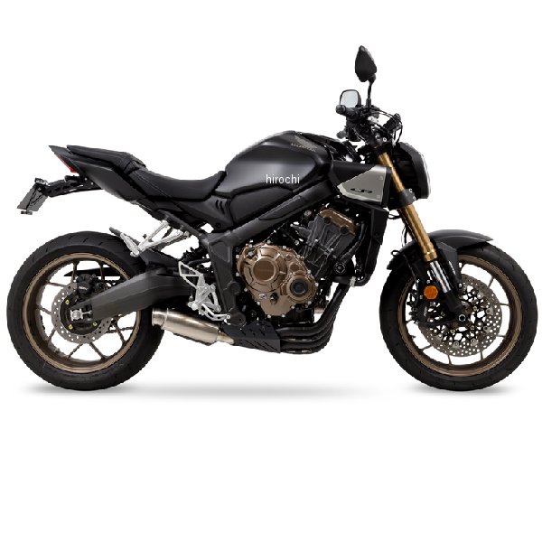 フルエキゾーストマフラー CROSS SHORT ZERO CBR650R ブラック、ホワイトチタン