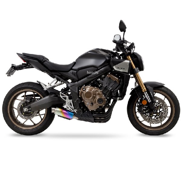 フルエキゾーストマフラー CROSS SHORT ZERO CBR650R ブラック、ANO