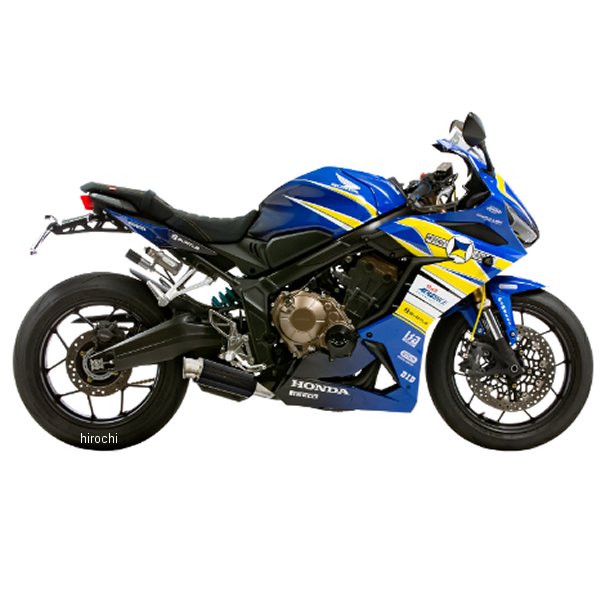 フルエキゾースト CROSS SHORTS ZERO 23年 CB650R、CBR650R 政府認証 BLACK/BP-χ