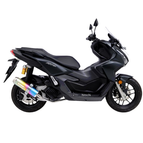 フルエキゾースト ZERO 23年 ADV160 アノダイズドチタニウム